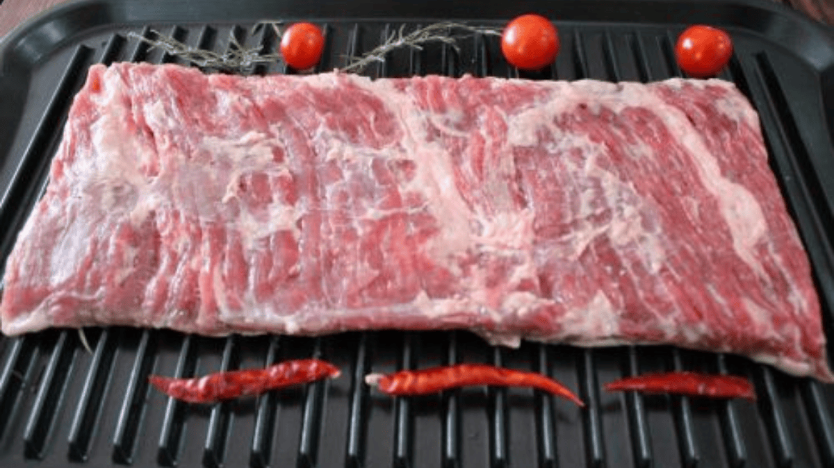 Arrachera Semimarinada Regio Beef Cruda