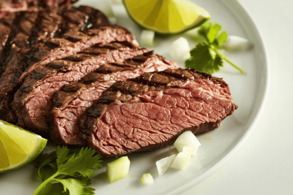 Arrachera Semimarinada Regio Beef en Tacos