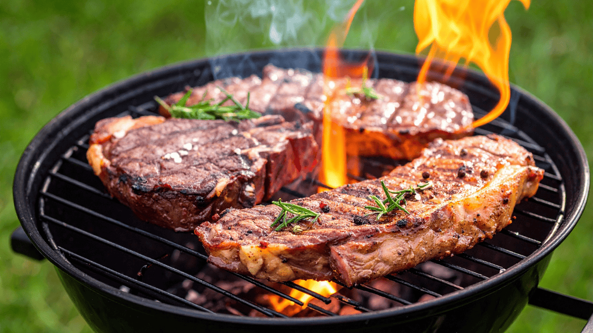 Cow boy premium en parrilla