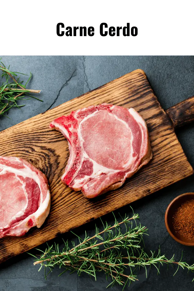 Cortes frescos de carne de cerdo seleccionados para Regio Beef en el sur de CDMX Tlalpan.